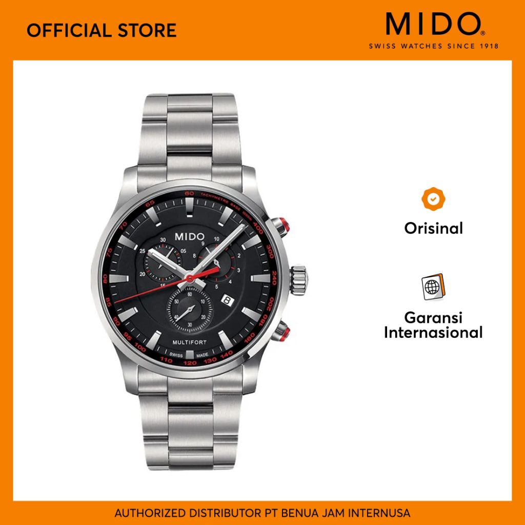 Mido Multifort Quartz 42 mm | M005.417.11.051.00