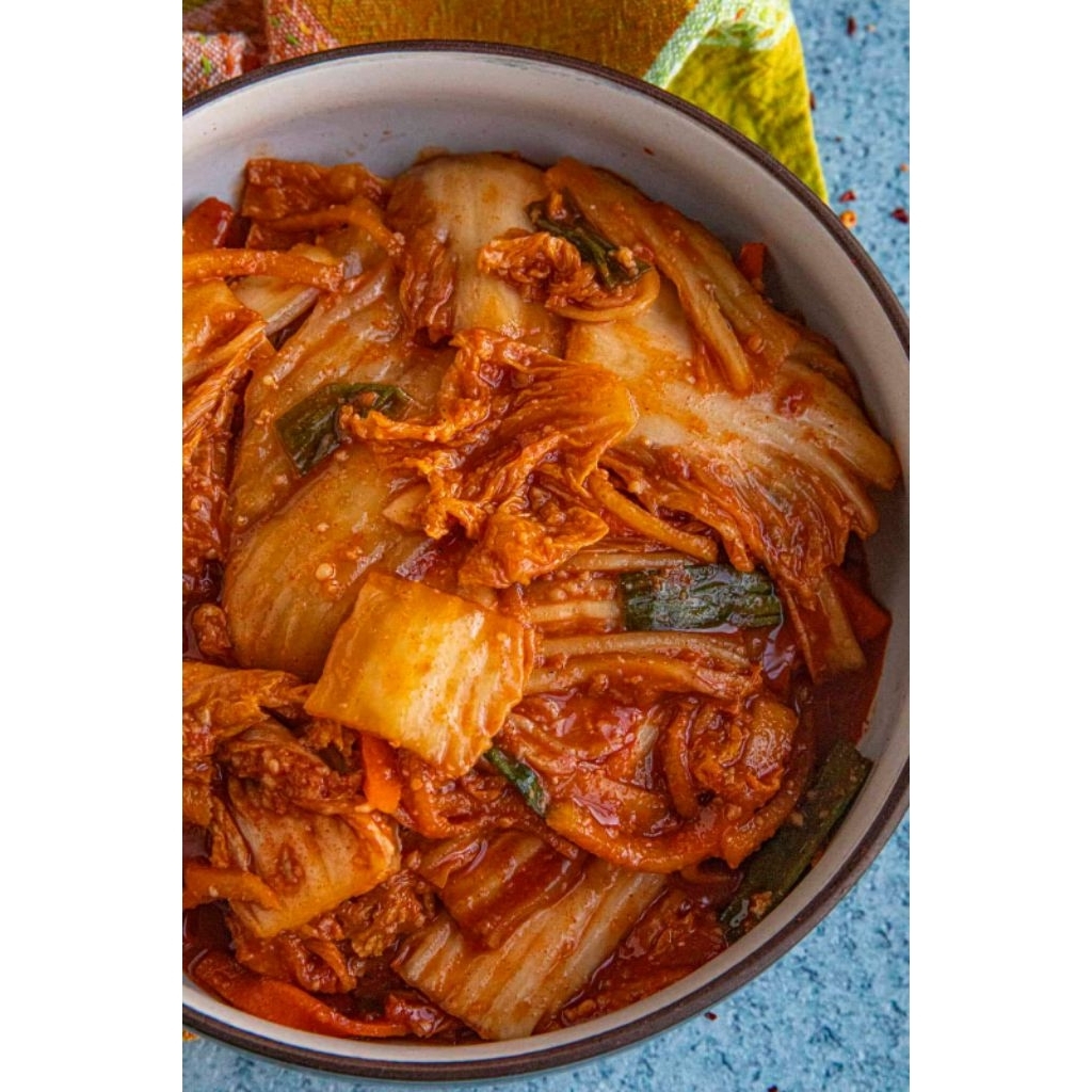 master korean food KIMCHI SAWI PUTIH/korean food halal