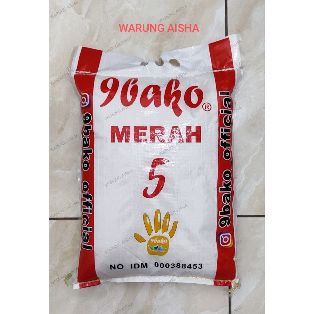 

Beras 9Bako Beras Premium 5 Kg