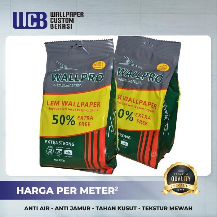 Wallpaper Custom 3D - Lem Wallpaper Dinding Premium – Kuat, Anti Mengelupas, Mudah Digunakan