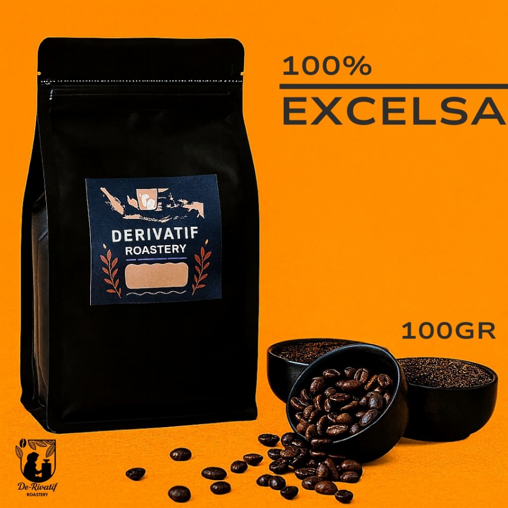 

100% Excelsa Biji Kopi Bubuk Kopi