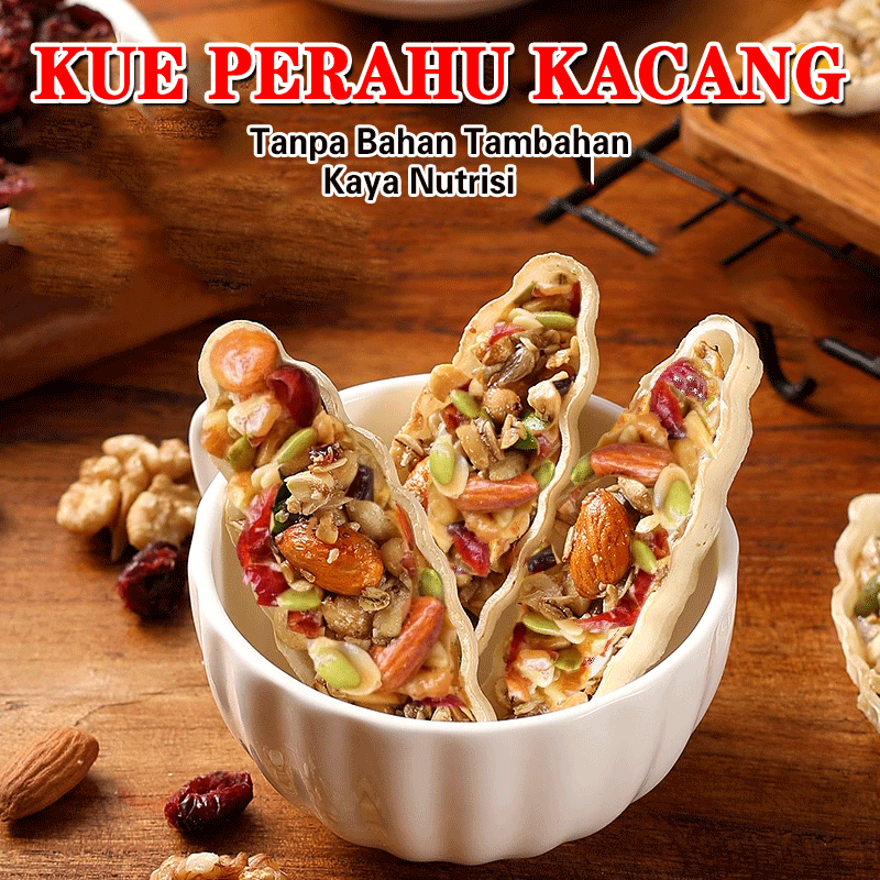 

⭐COD+ Rekomendasi produk baru⭐0 aditif/120g/kotak/Astragalus Codonopsis Eight Treasures Nuts Boat Tart/Astragalus Codonopsis Eight Treasures Nuts Boat Tart Anti-gula Eight Treasures Camilan Kenari Sehat/Kacang Harian Kue Siap Saji