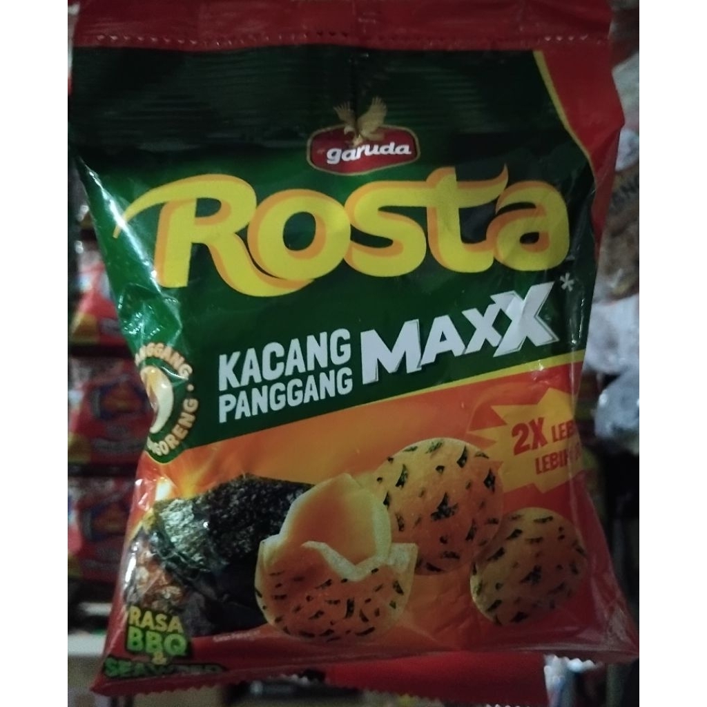 

Garuda Rosta Kacang Panggang Max Rasa BBQ & Seaweed (isi 10)