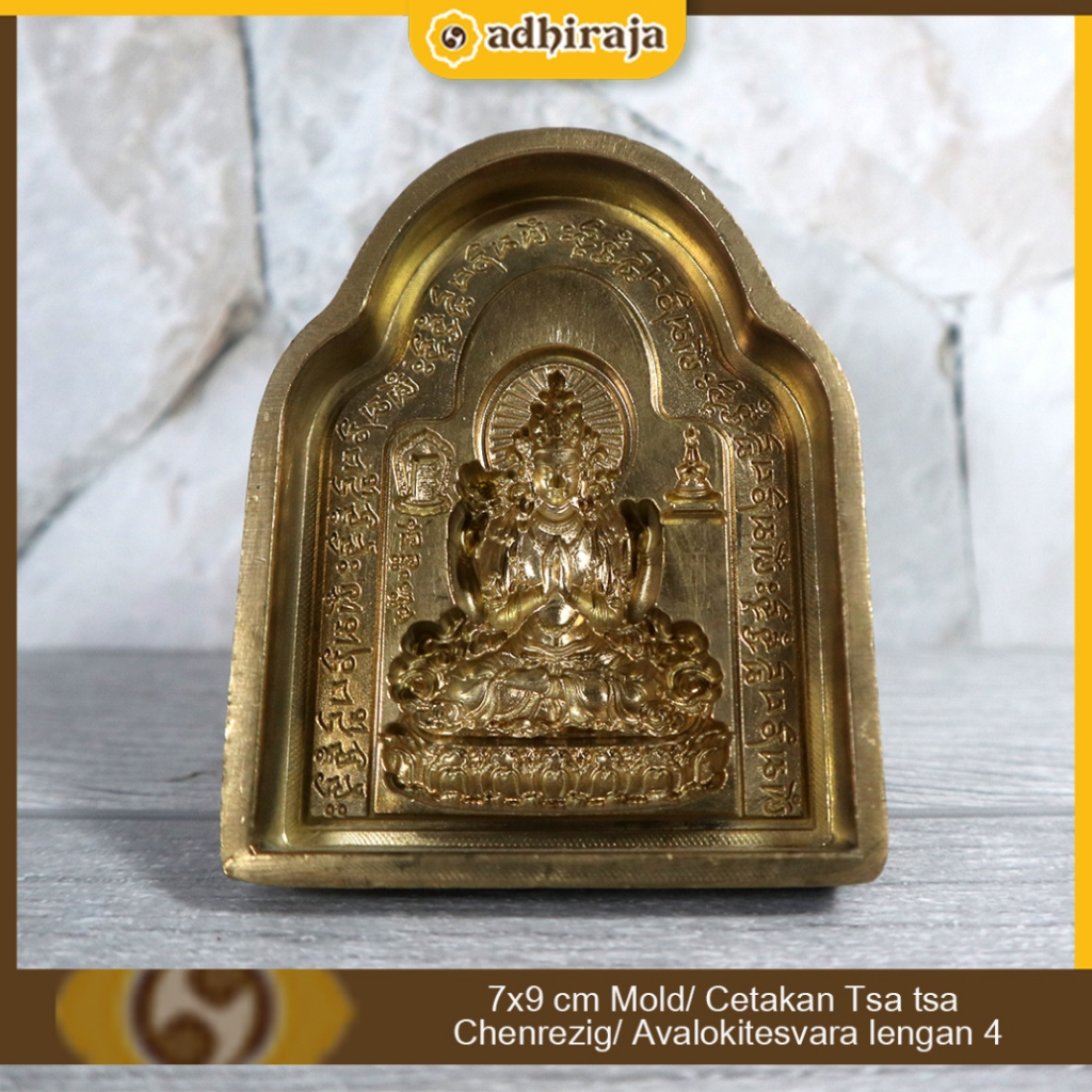 

Mold/ Cetakan Tsa tsa Chenrezig/ Avalokitesvara lengan 4 BIG