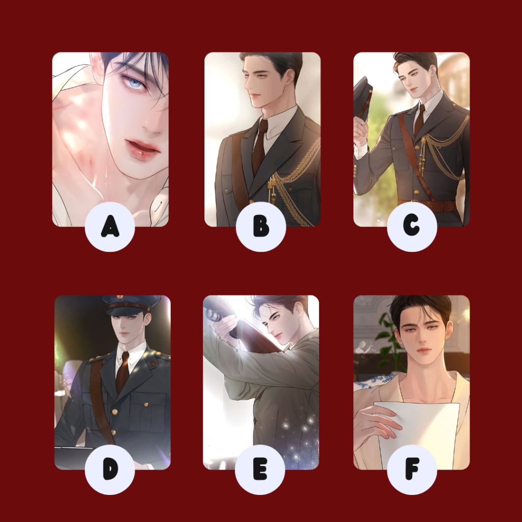 [CO PACKING FREE KALENDER] PHOTOCARD PREMIUM | Cry, or Better Yet, Beg manhwa | photocard Matthias |