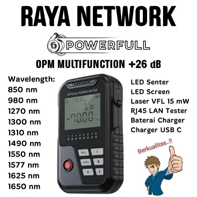 POWERFULL OPM MULTIFUNGSI VFL 15MW