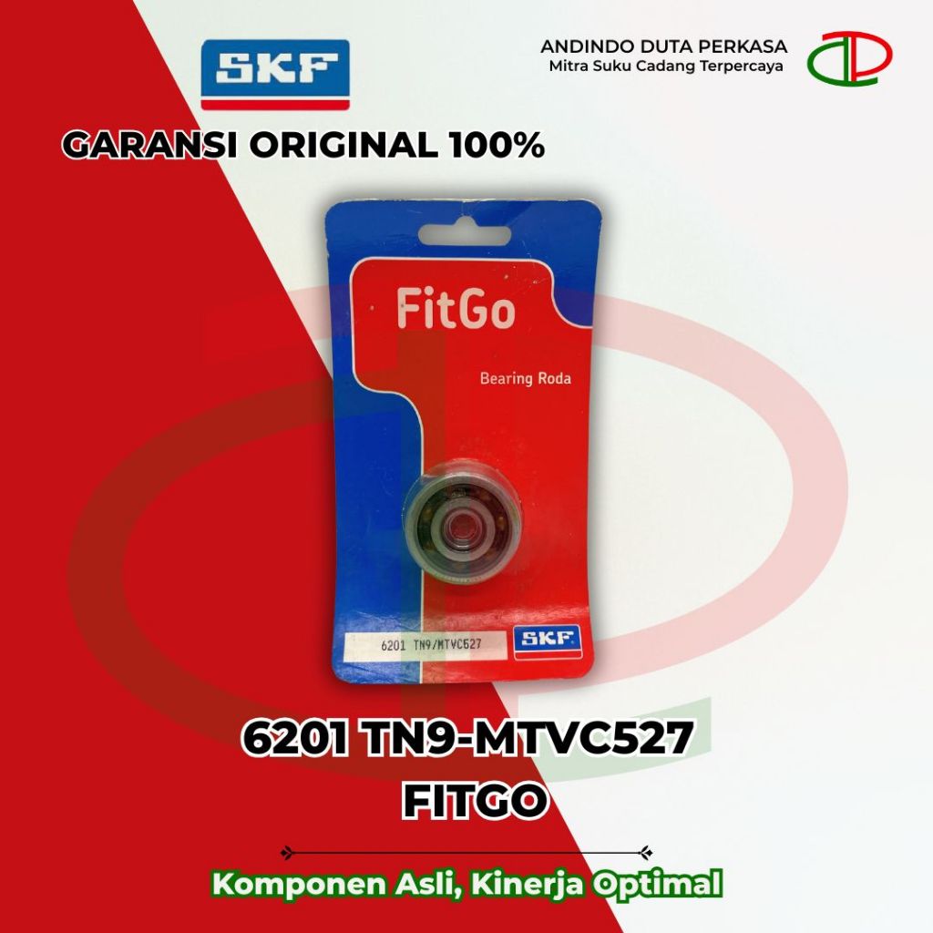 Bearing Laher Roda Motor 6201 TN9/MTVC527 FITGO ASLI ORIGINAL