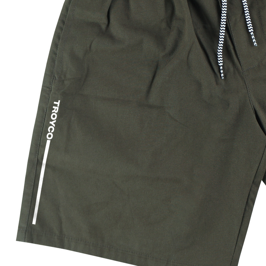 Troy Company Boardshort Olive Stree - Celana Pendek Olive BBC 3300