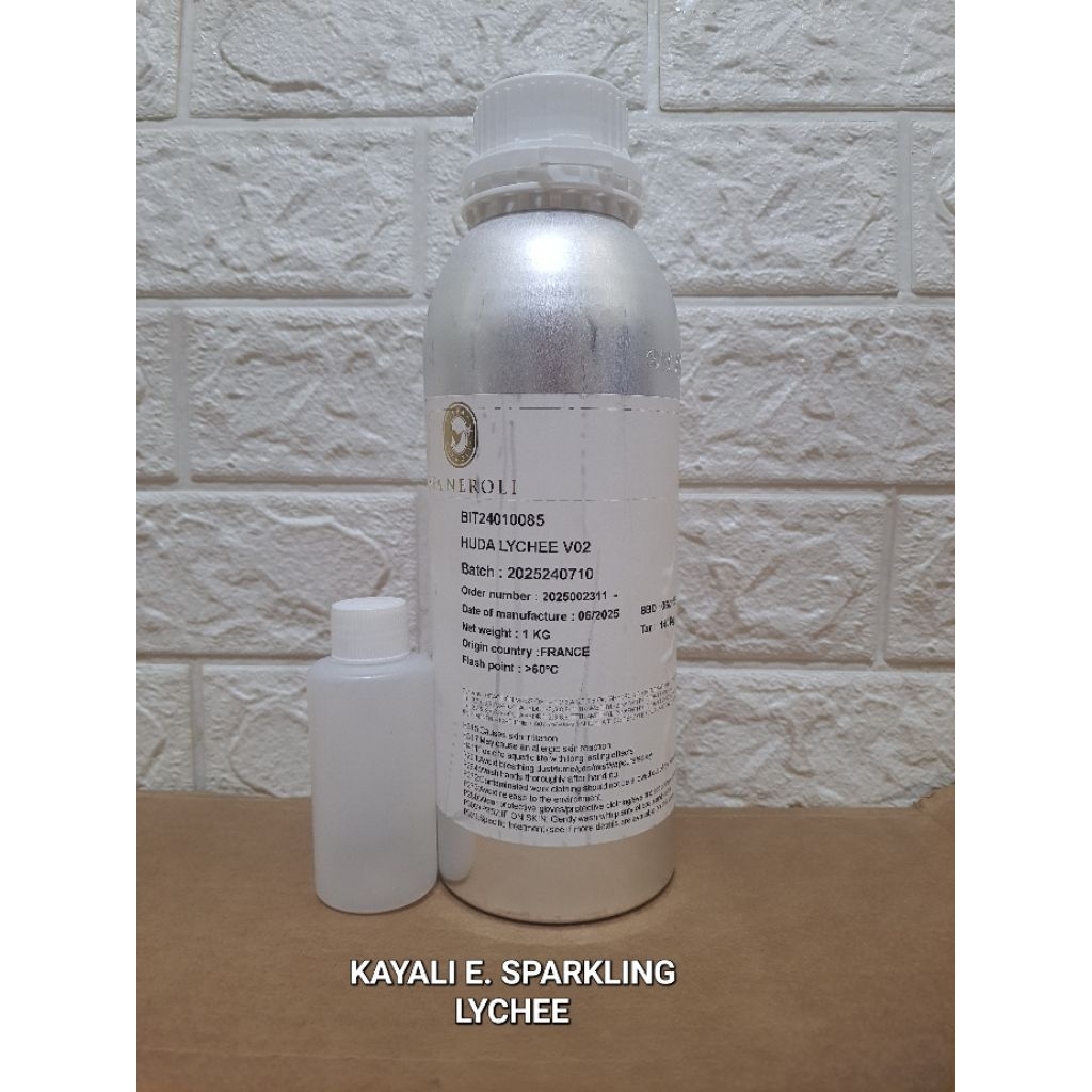 BIBIT PARFUM HUDA LYCHEE V02 SFA NEROLI SEARAH KAY4L1 SPARKLING LYCHE3 KEMASAN REPACK 100ML & 500ML