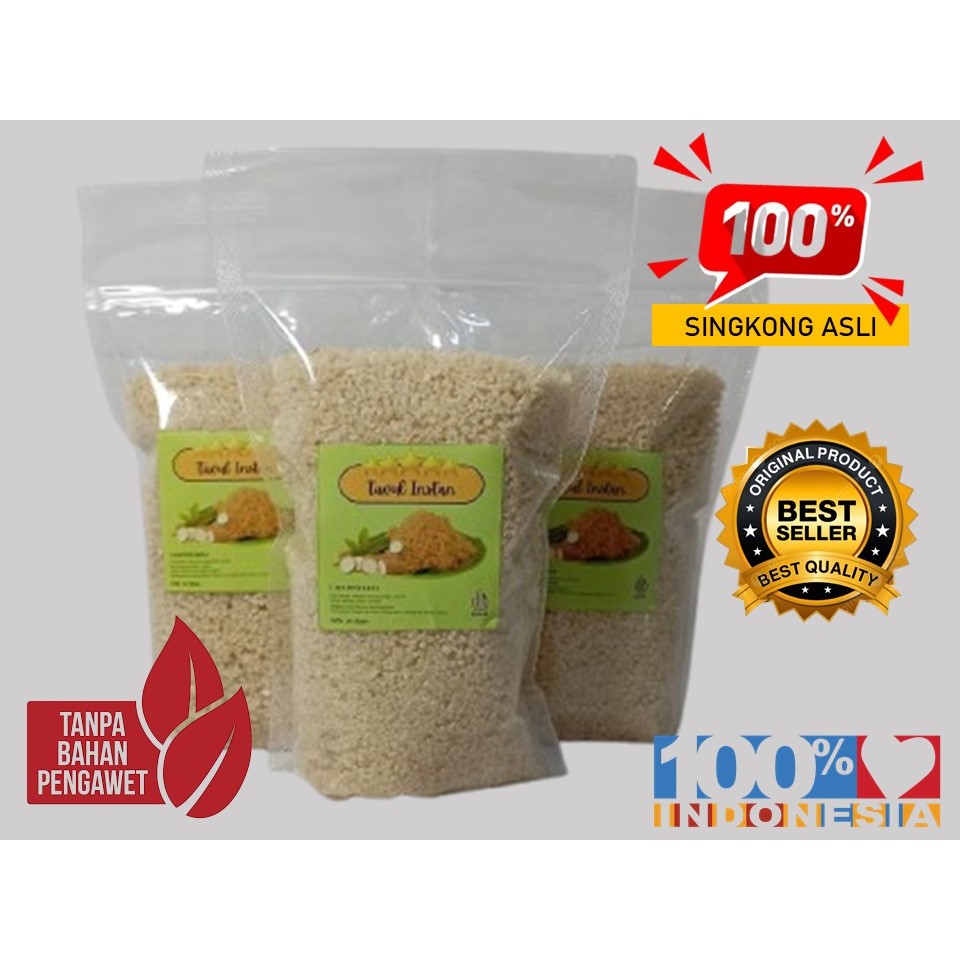 

Tiwul Instan Original Singkong Asli Berkualitas