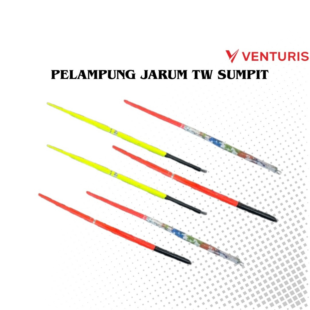 Pelampung Pancing Kawat Jarum Tw Sumpit 12 Cm