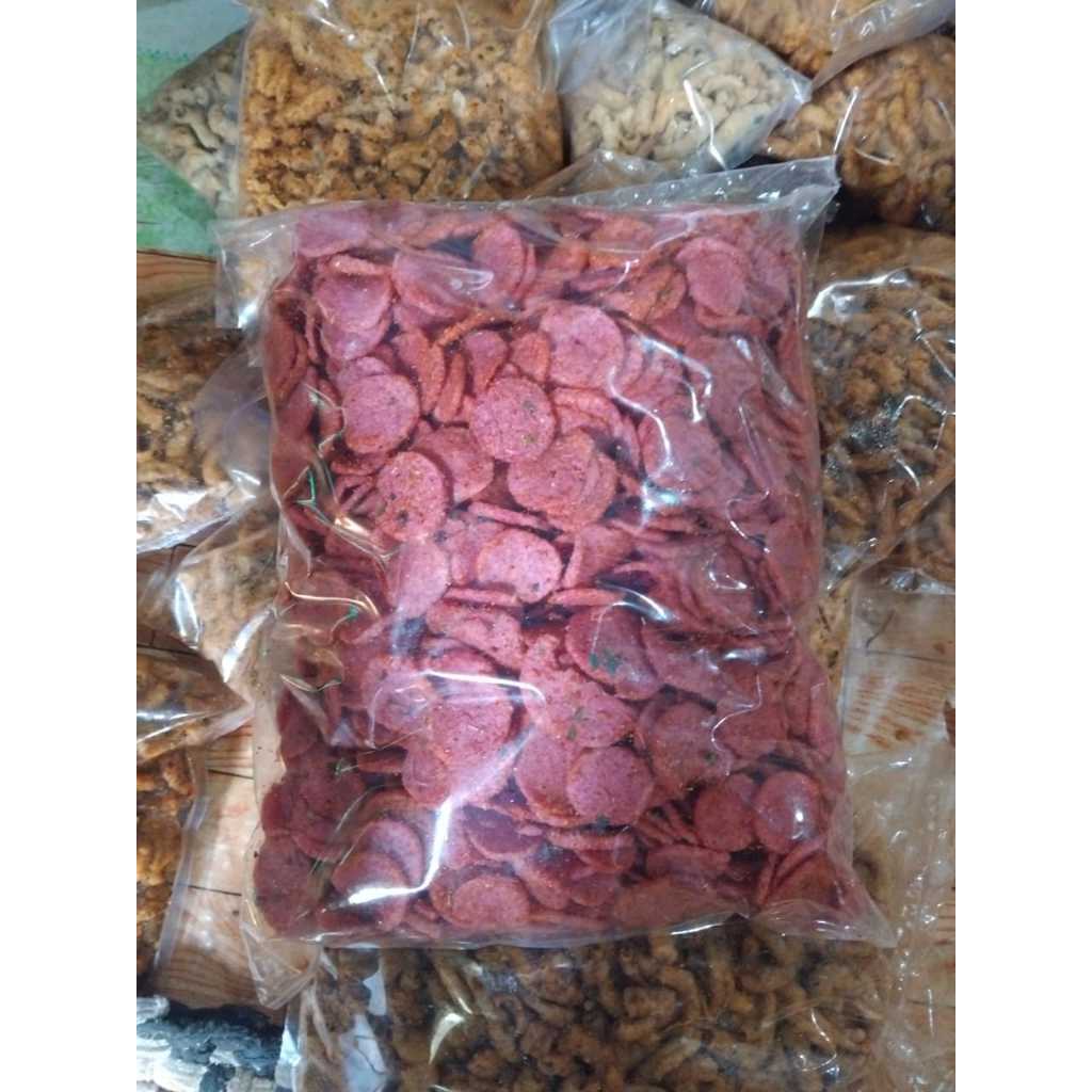 

sosreng pedas daun jeruk sosis goreng pedas renyah kriuk renyah cikruh