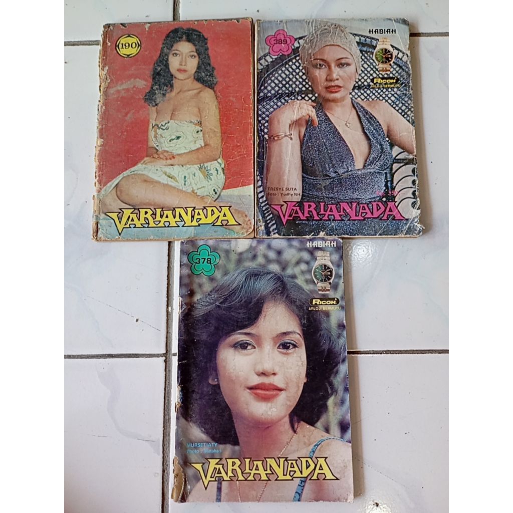 Majalah Varianada 3pcs thn 1978
