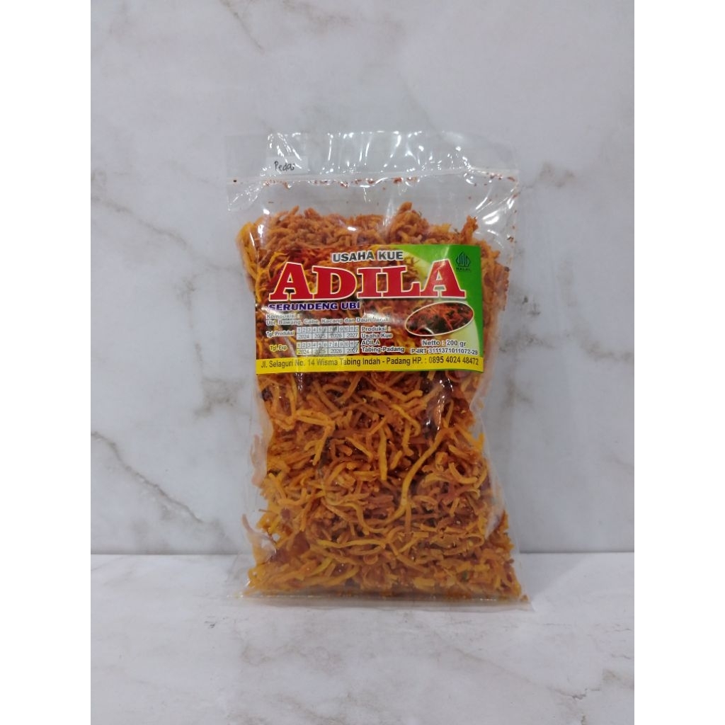 

serundeng Singkong Pedas Adilla