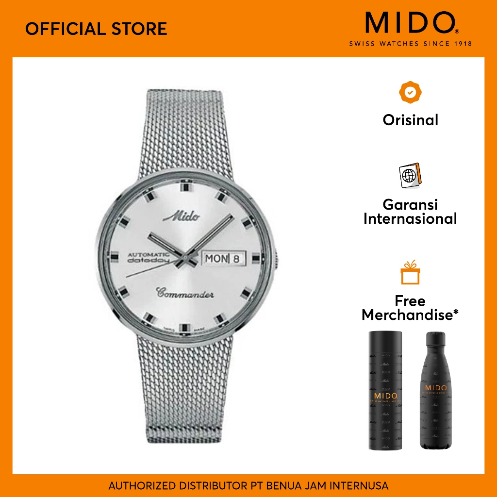 Jam Tangan MIDO Commander 1959 M8429.4.21.13