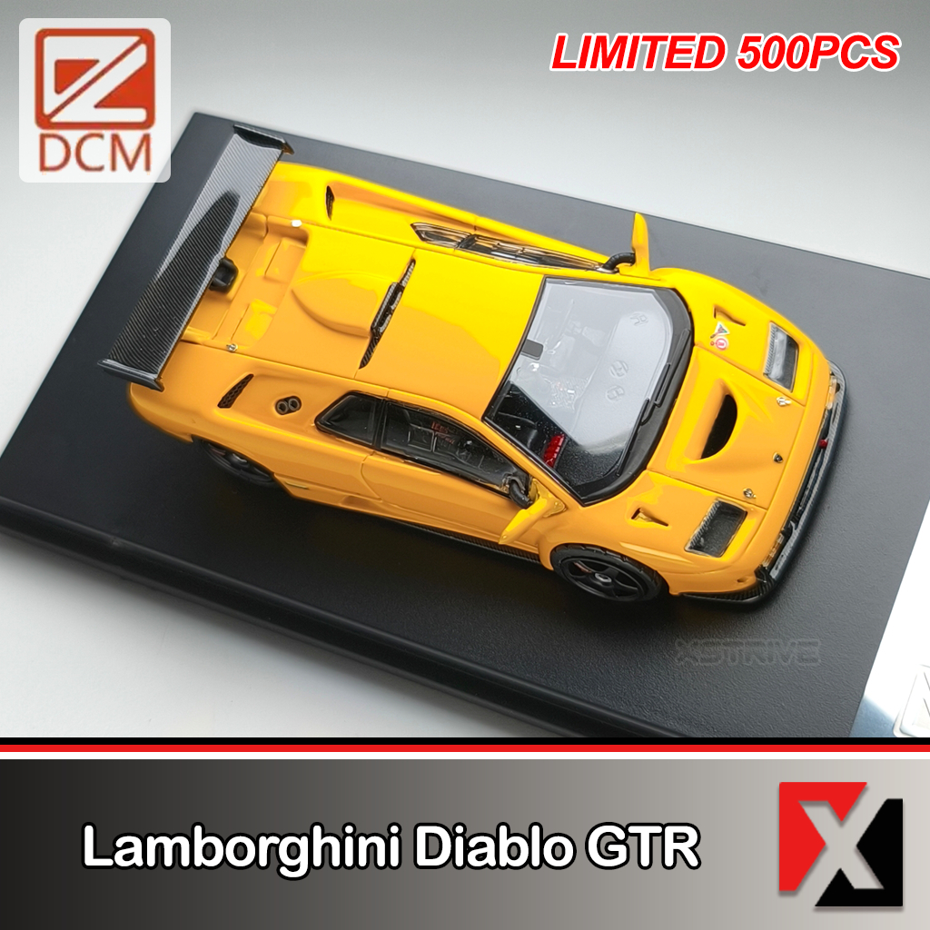 DCM 1:64 Lamborghini Diablo GTR Yellow