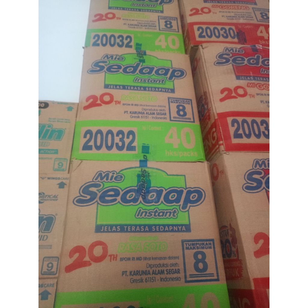 

Mie sedaap soto 1 dus isi 40 pcs // mie soto 1 dus murah