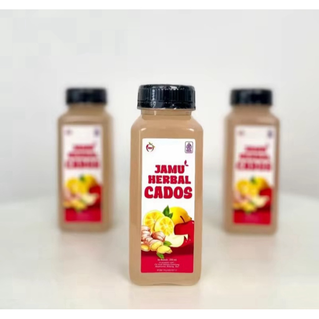 

3 BOTOL JAMU CADOS HERBAL
