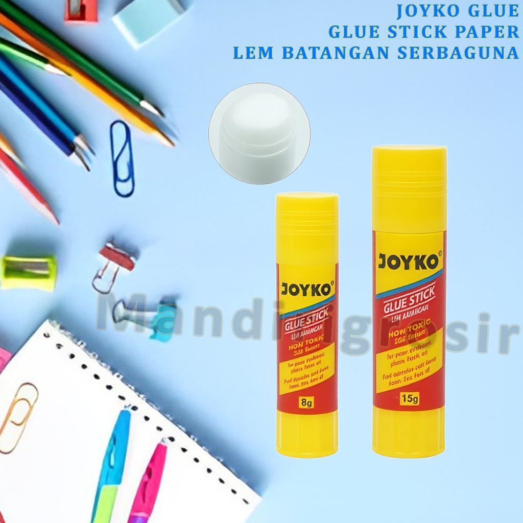 

Glue Stick Paper * Joyko * Lem Kertas Batangan Serbaguna * GS-8gr & GS-15gr