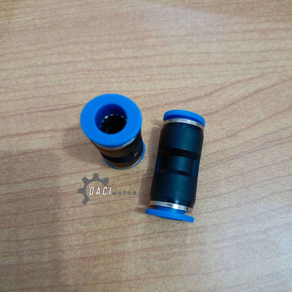 NEPEL SAMBUNGAN / FESTO / FITTING PNEUMATIC (LURUS) 6/8/10MM