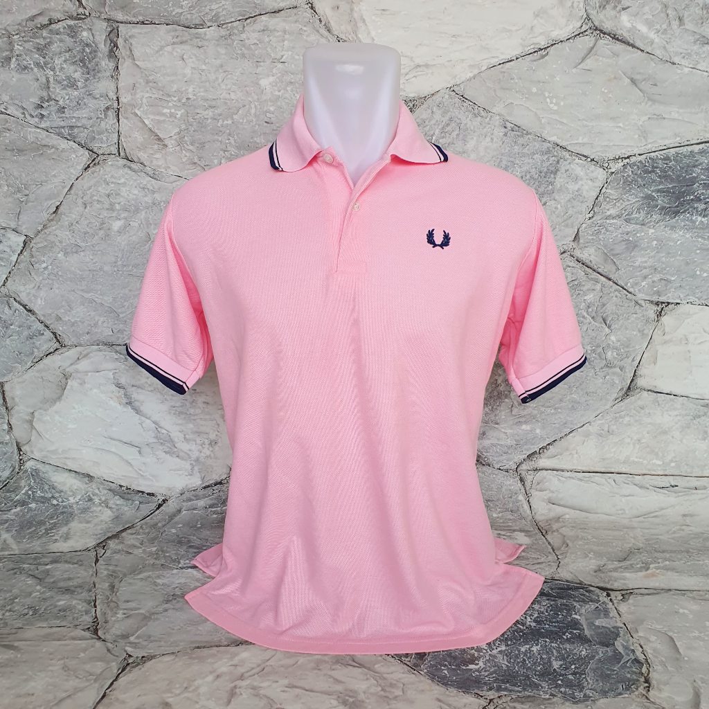 Baju Kaos Polo FRED PERRY - Size L / LD 54 cm - Original - Second