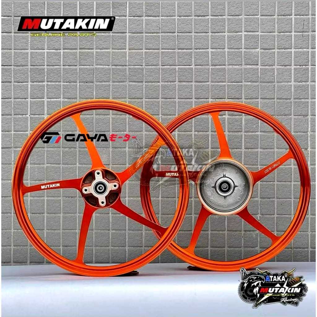 MUTAKIN racing pelek CNC VELG ring 17 525 PNP F1ZR fizr jupiter mx old jupiter Z/z1 Vixion old RX KI
