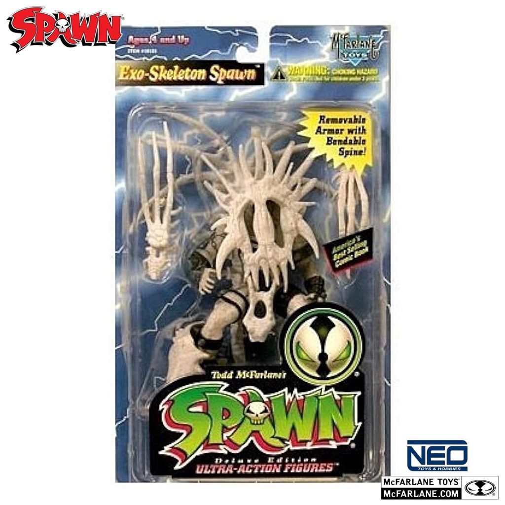 SPAWN "Exo-Skeleton Spawn" Ultra-Action Figure 1996