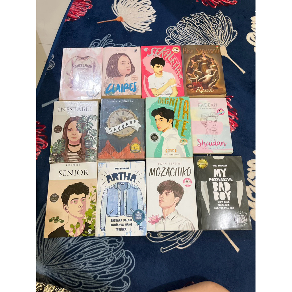 Preloved Buku Novel Wattpad dan Komik Doraemon Gramedia ORI