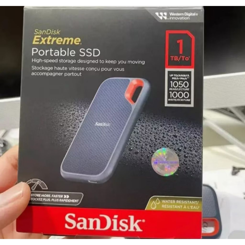 Sandisk Portable Extreme SSD 1TB