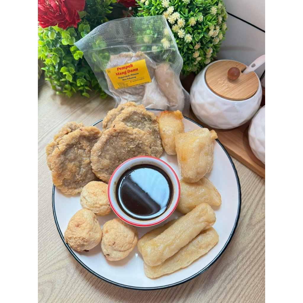 

pempek ikan isi 10 mix