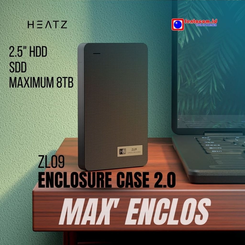 SSD HDD HEATZ ZL09 ENCLOSURE CASE 2.0