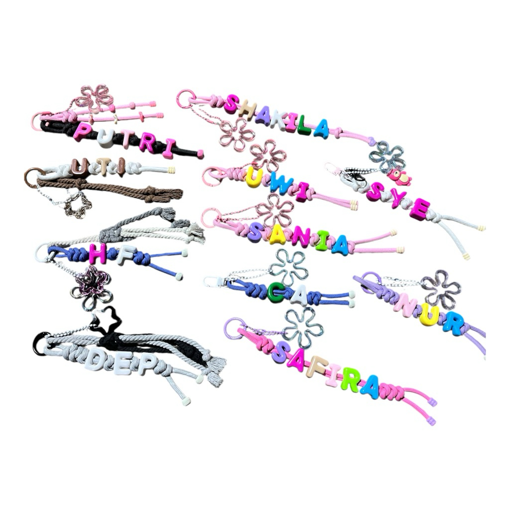 gantungan tas/kunci/hp custom