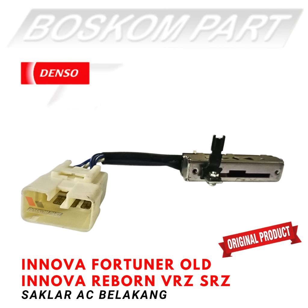 Saklar Ac Belakang Innova Fortuner Old Switch Ac Innova Reborn Fortuner Vrz Srz Denso Original