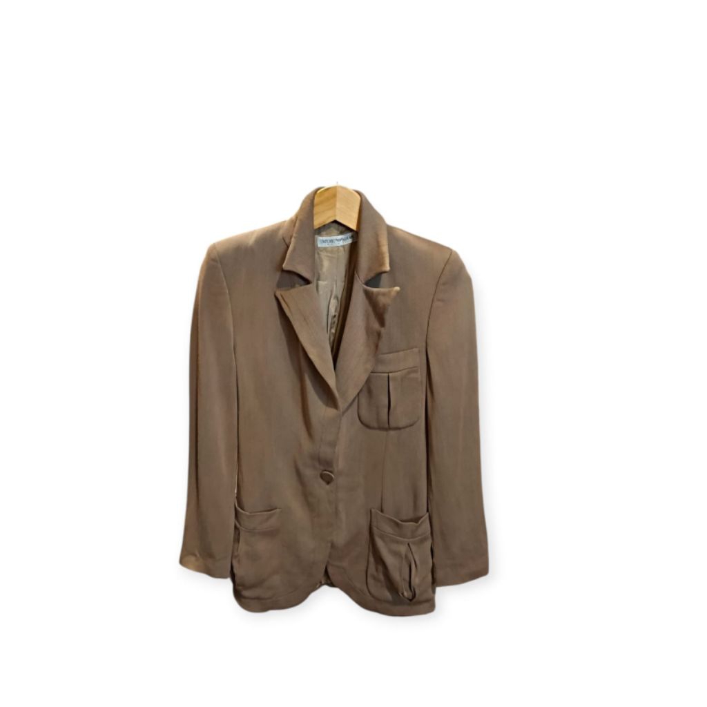 Emporio Armani Mocca Blazer