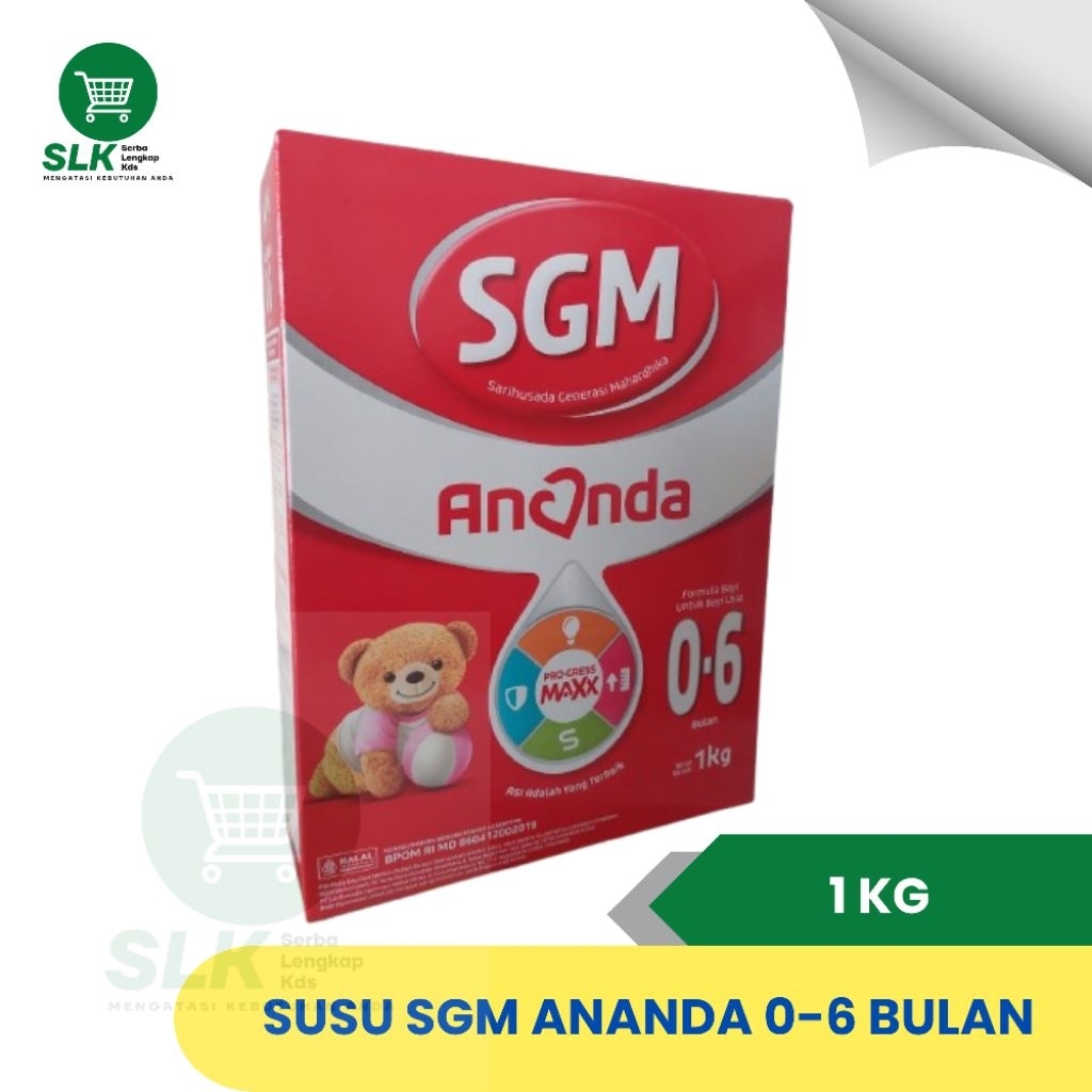 [LANGSUNG KIRIM - TERMURAH] SGM ANANDA 0-6 6-12 BULAN 1000 & 1+ 900 GRAM EXP 2027 COD INSTAN STAR