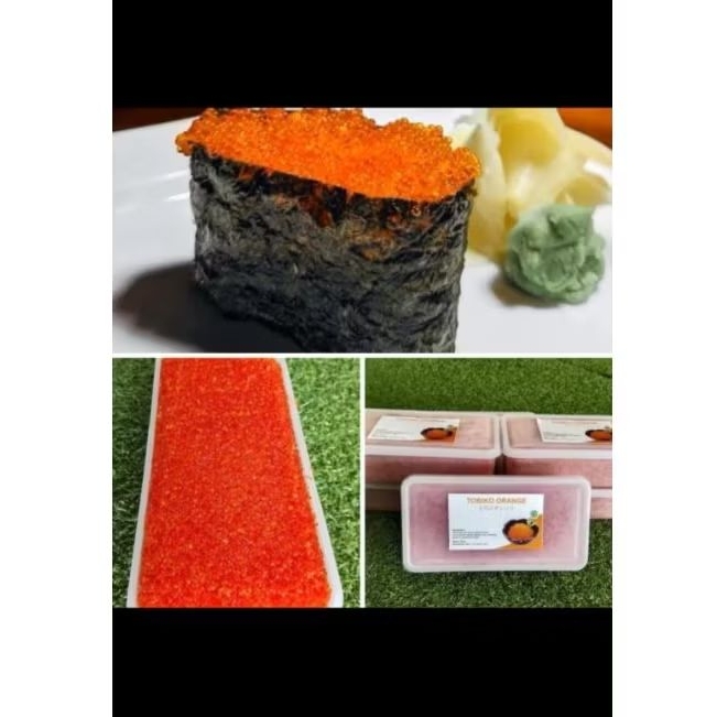 

Tobiko Orange Frozen Grade A