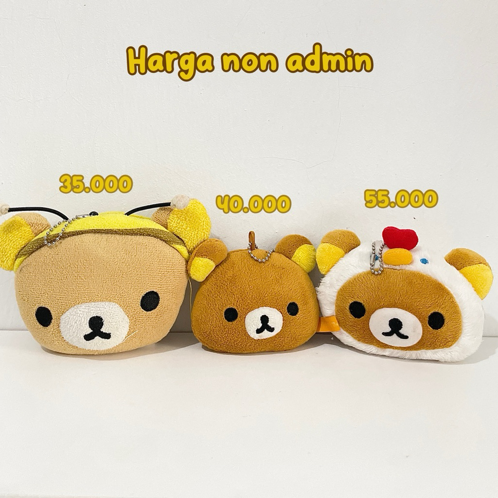 GANCI DOMPET KOIN RILAKKUMA