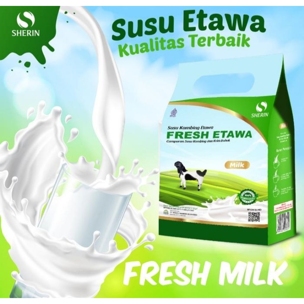 

SUSU KAMBING ETAWA FRESH MILK ISI 10 SACHET