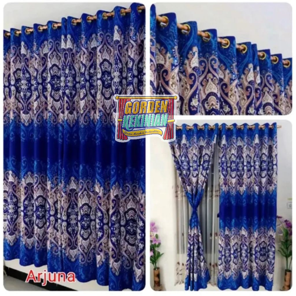 Gorden Motif Batik Ratu Biru Ring 12 Gorden Batik Ratu Biru Gorden Batik Keong Biru Gorden Batik Sip