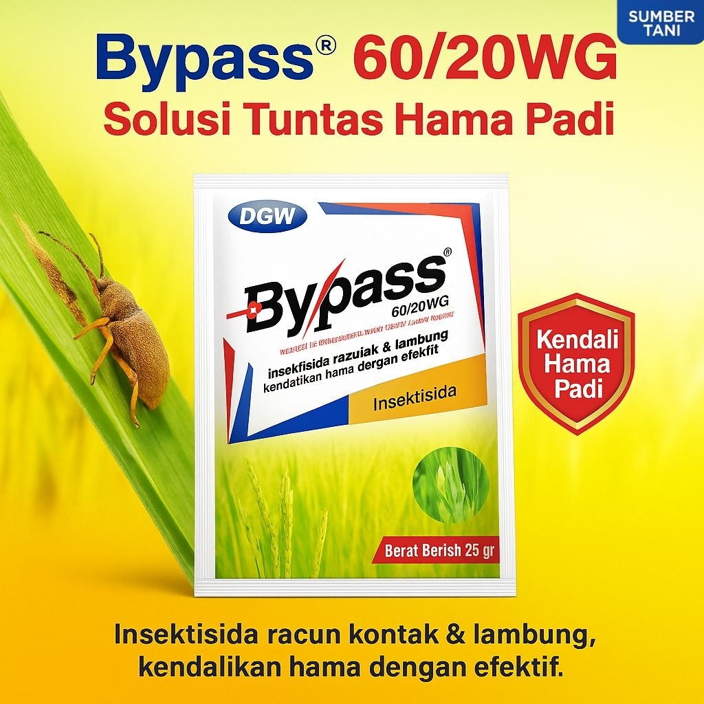 BYPASS 25 gram, INSEKTISIDA KONTAK