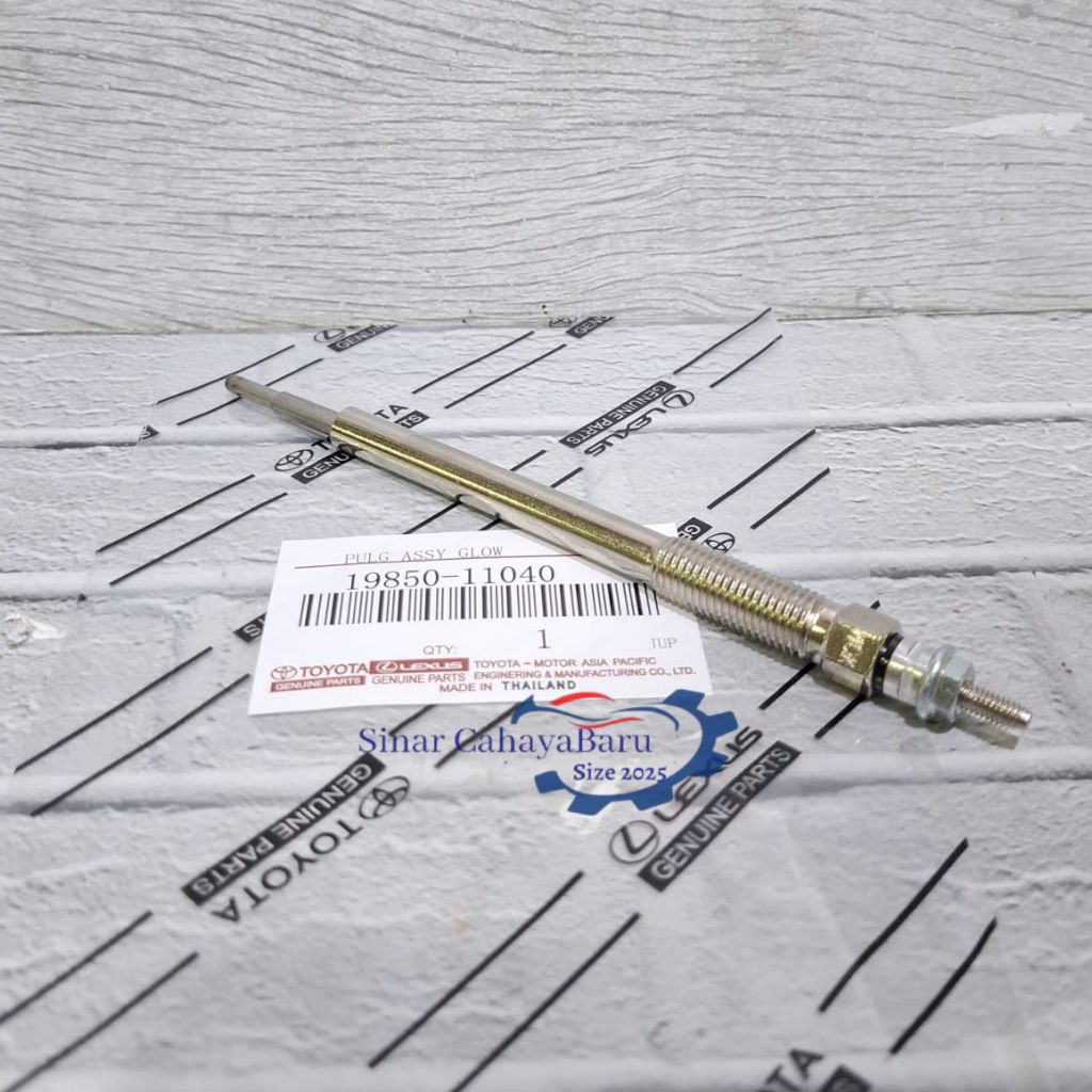 Busi Pemanas Glow Plug Toyota Innova Reborn Innova 2GD Diesel Hilux Diesel Original 1Pc