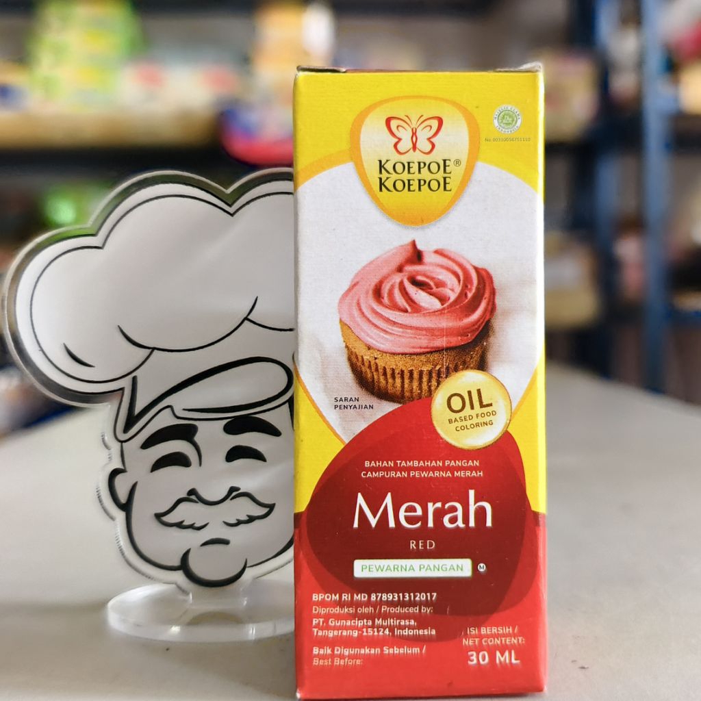 

Koepoe Pewarna Merah Oil Base 30Ml / Koepoe Oil Base Merah 30Ml / Koepoe Merah Oil Based