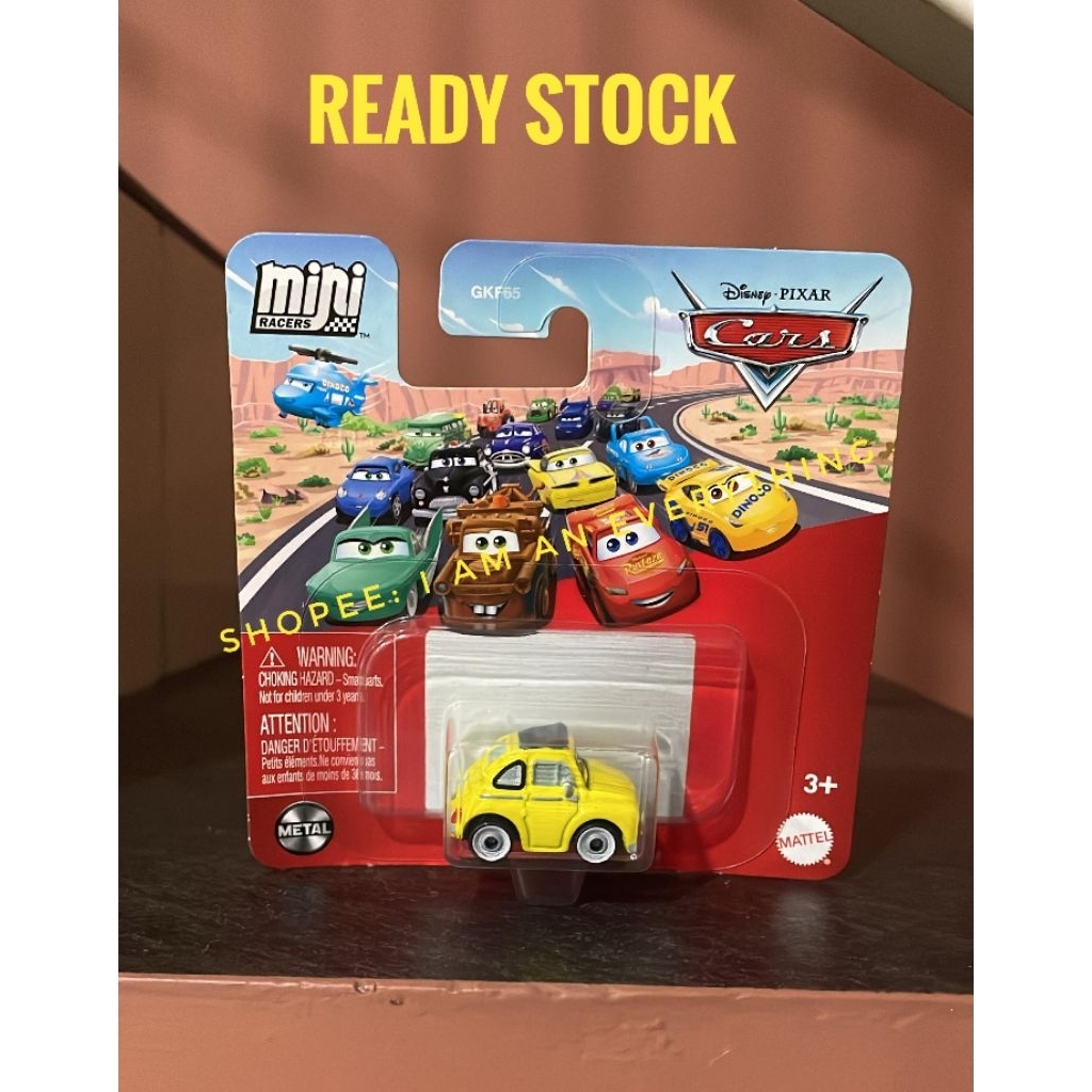 Mini Racers Disney Pixar Cars Luigi Original