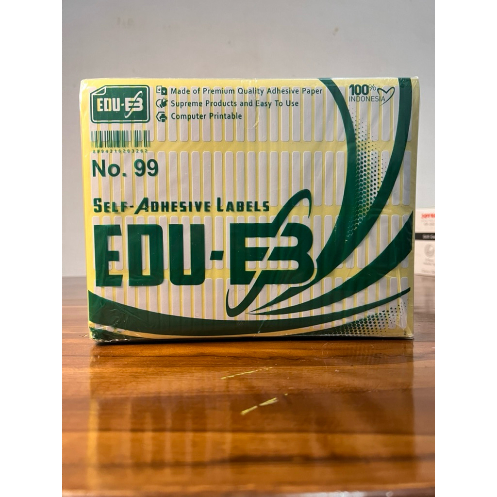 STIKER LABEL POLOS PUTIH MOTIF UNDANGAN  1 pack isi 7 lembar no 99  103