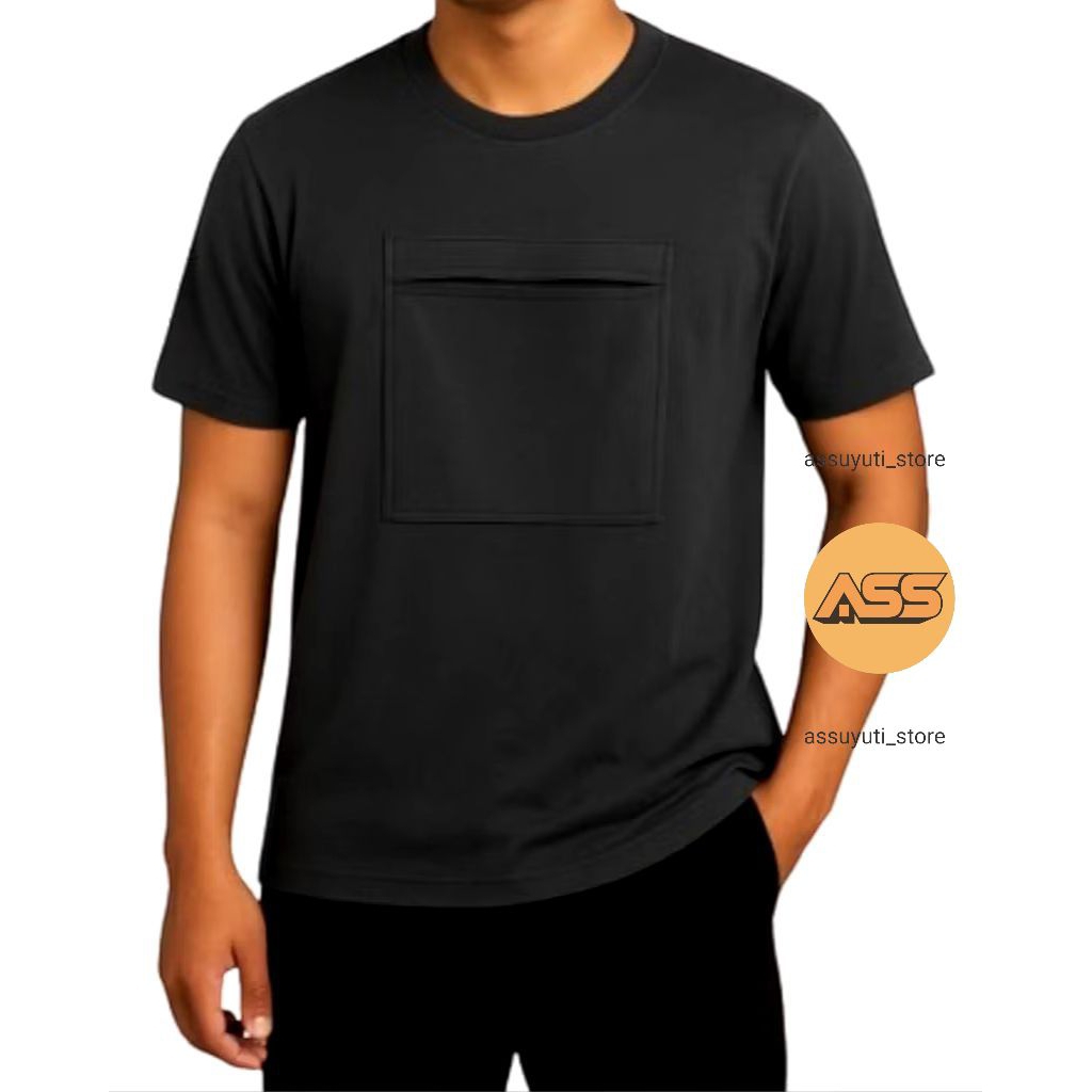 Kaos Haji Dan Umroh Saku Depan Lengan Pendek / Kaos Pria Lengan Pendek Saku Depan Terlaris