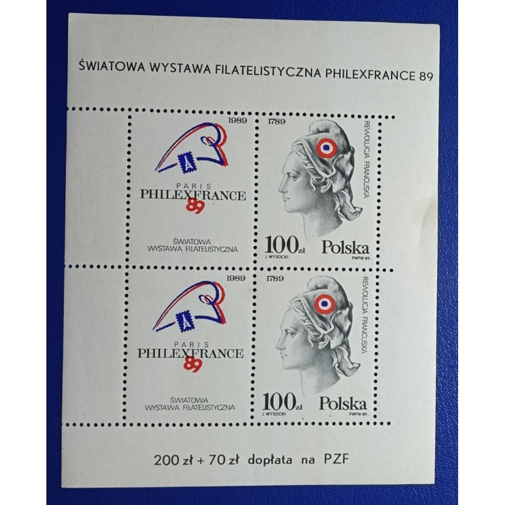 

Ss (Souvenir Sheet) Prangko Lawas LN POLSKA