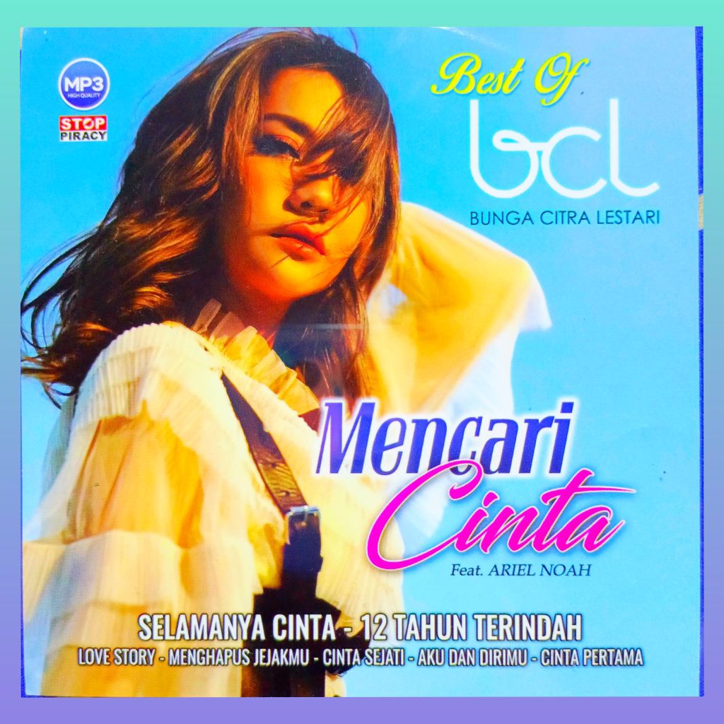 kaset musik mp3 pop BCL audio musik album pilihan