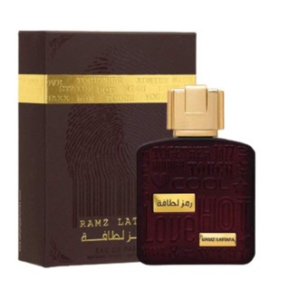 Perfume Ramz Lattafa Gold For Man & Ramz Latafa Silver For Women 100 ml By Lattafa
