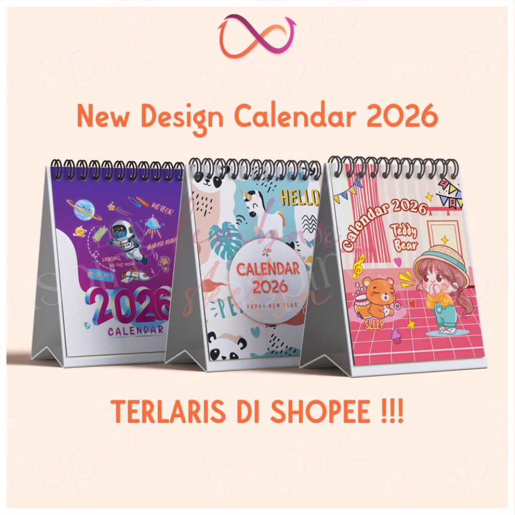 

Kalender Mini Murah thn 2026 Kalender meja portable|Souvenir kantor acara nikahan|hadiah ultah