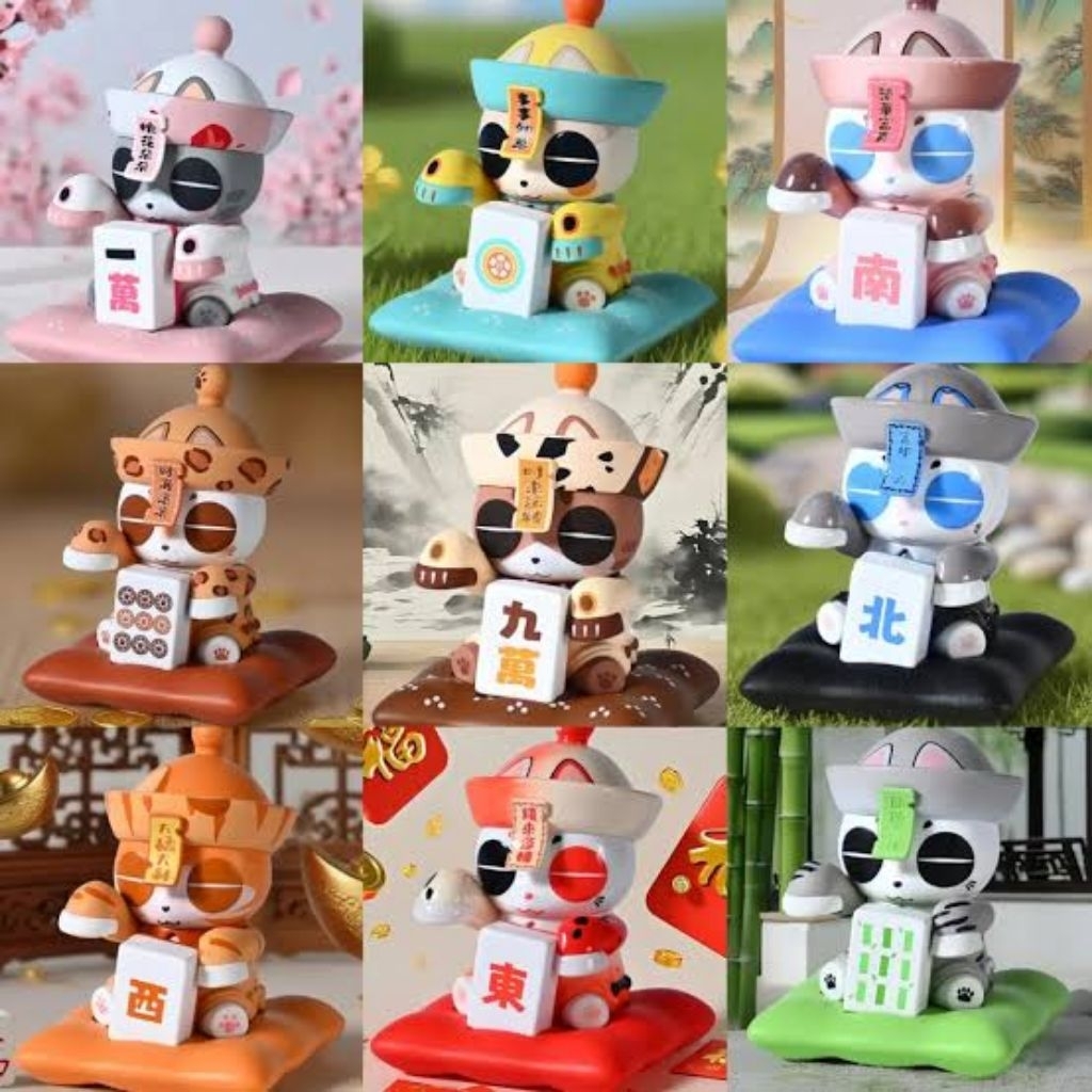 SELECTED OPANDEE Lucky Cat Maneki Neko Zombie Thirteen Orphans Series Blind Box Blindbox Figure
